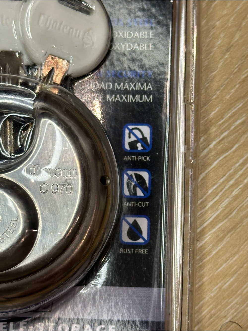 Chateau Disc Lock - Picture 5 of 10